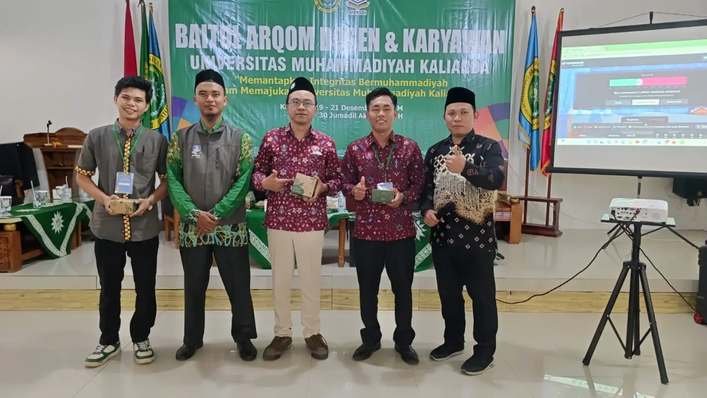 Resmi Dibuka, Baitul Arqom Dosen dan Karyawan Universitas Muhammadiyah Kalianda